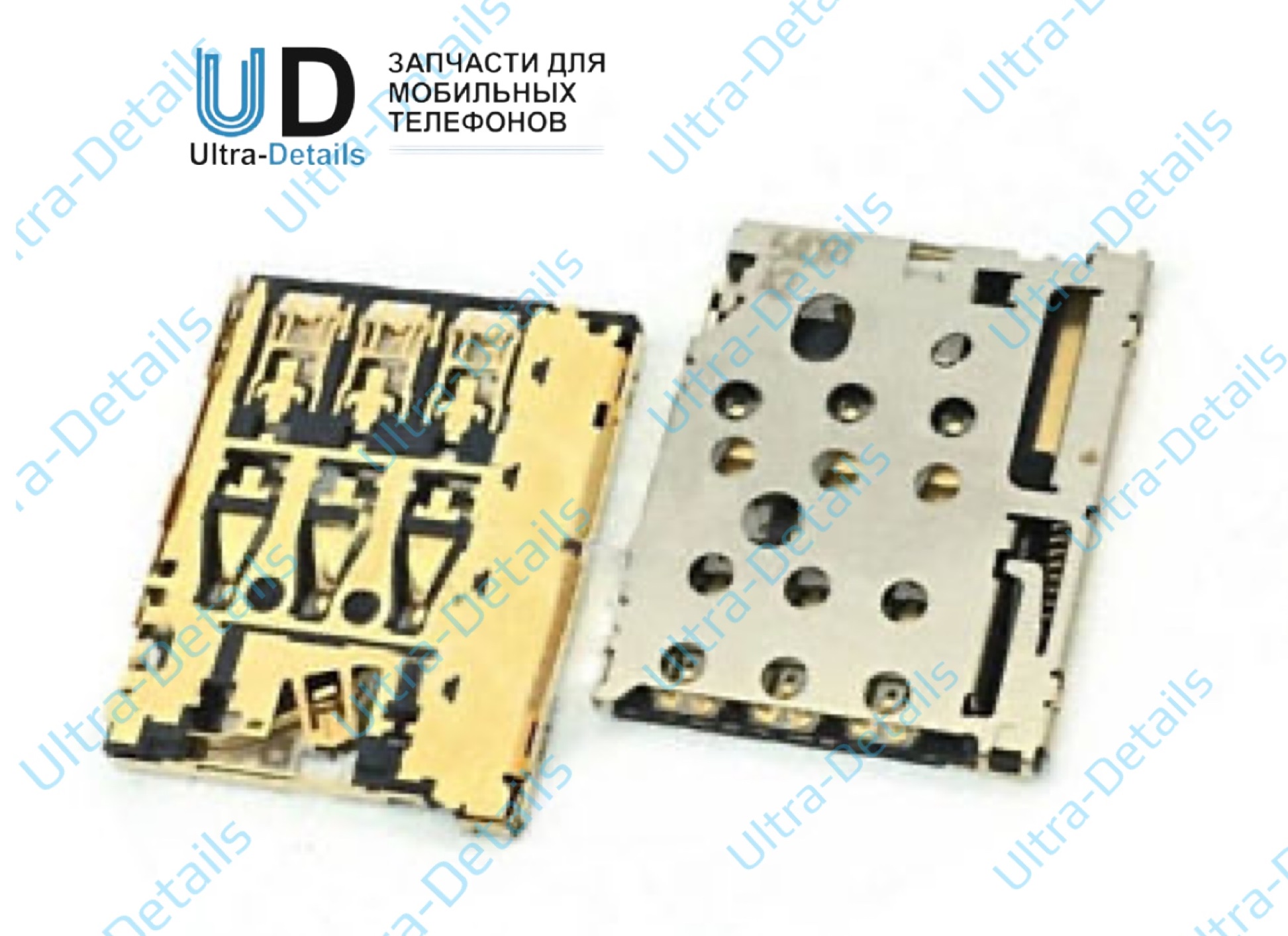 Коннектор SIM Nokia 830