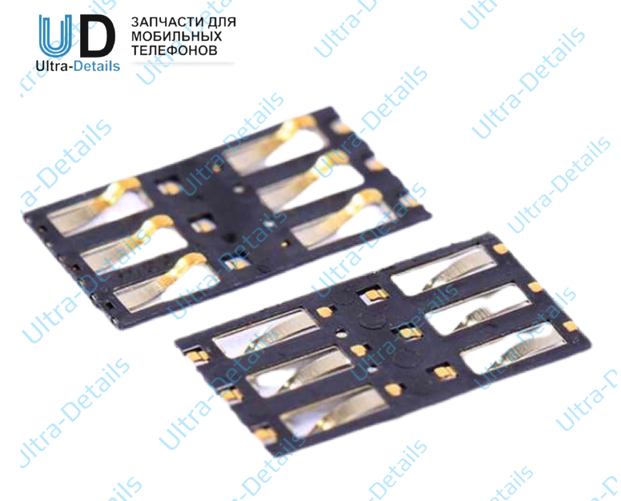 Коннектор SIM Nokia 920/800/900/925/301/301 Dual