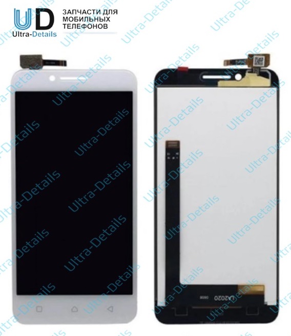 Дисплей для Lenovo A2020 в сборе с тачкрином (белый)