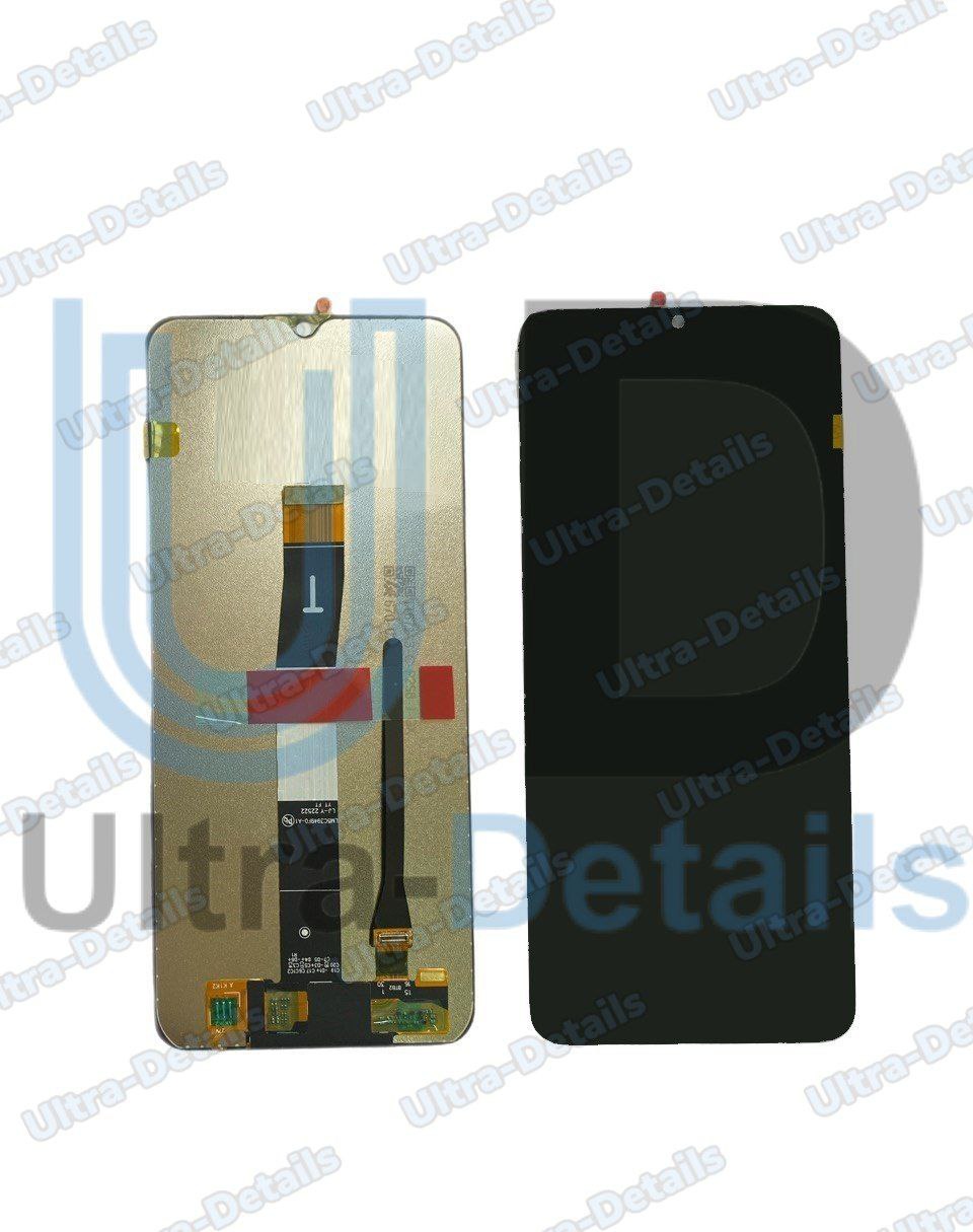 Дисплей для Xiaomi Redmi 12C (22120RN86G) / Redmi 11A / Poco C55 ( 22127PC95I )  в сборе с тачскрином черный Оригинал