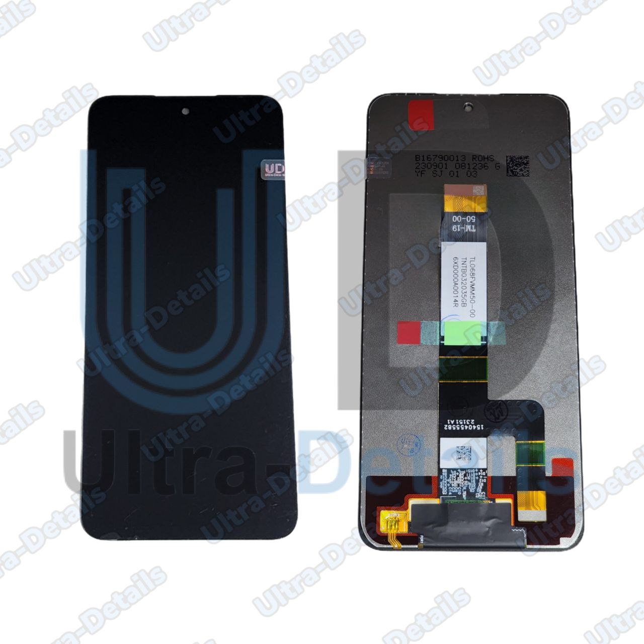 Дисплей для Xiaomi Redmi 12 4G (23053RN02Y)  / 12 5G/ 13 4G (24040RN64Y)   / Note 12R/ Poco M6 5G / Poco M6 Pro 5G (2023) (23053RN02Y) в сборе с тачскрином черный Оригинал