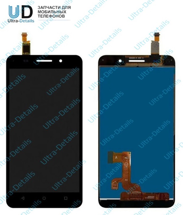 Дисплей для Huawei Honor 4X (Che2-L11) в сборе с тачскрином (черный)