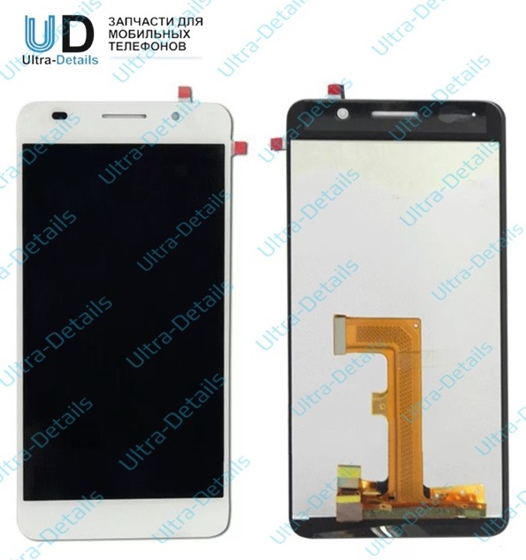 Дисплей для Huawei Honor 6 Plus в сборе с тачскрином (белый)