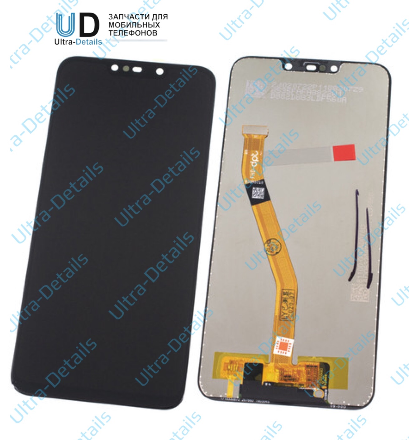 Дисплей для Huawei Mate 20 lite (SNE-LX1) в сборе с тачскрином (черный) матрица ориг