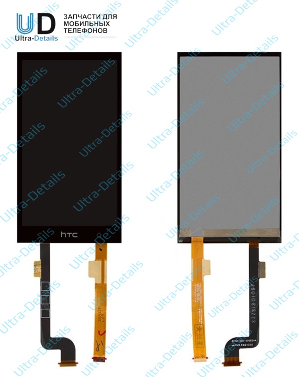 Дисплей для HTC Desire 601/Desire 601 Dual в сборе с тачскрином (черный)