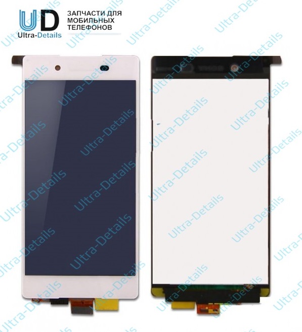 Дисплей для Sony E6553 (Z3+) в сборе с тачскрином (белый)