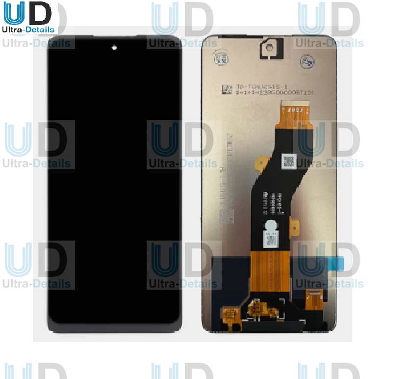 Дисплей для Tecno Spark 20 / 20C /Techno Spark Go 2024/  Smart 8 Plus/ Infinix Hot 40i в сборе с тачскрином (черный) Оригинал
