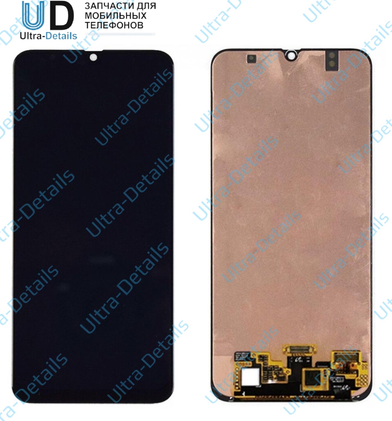 Дисплей для Samsung M30 в сборе с тачскрином (черный) OLED