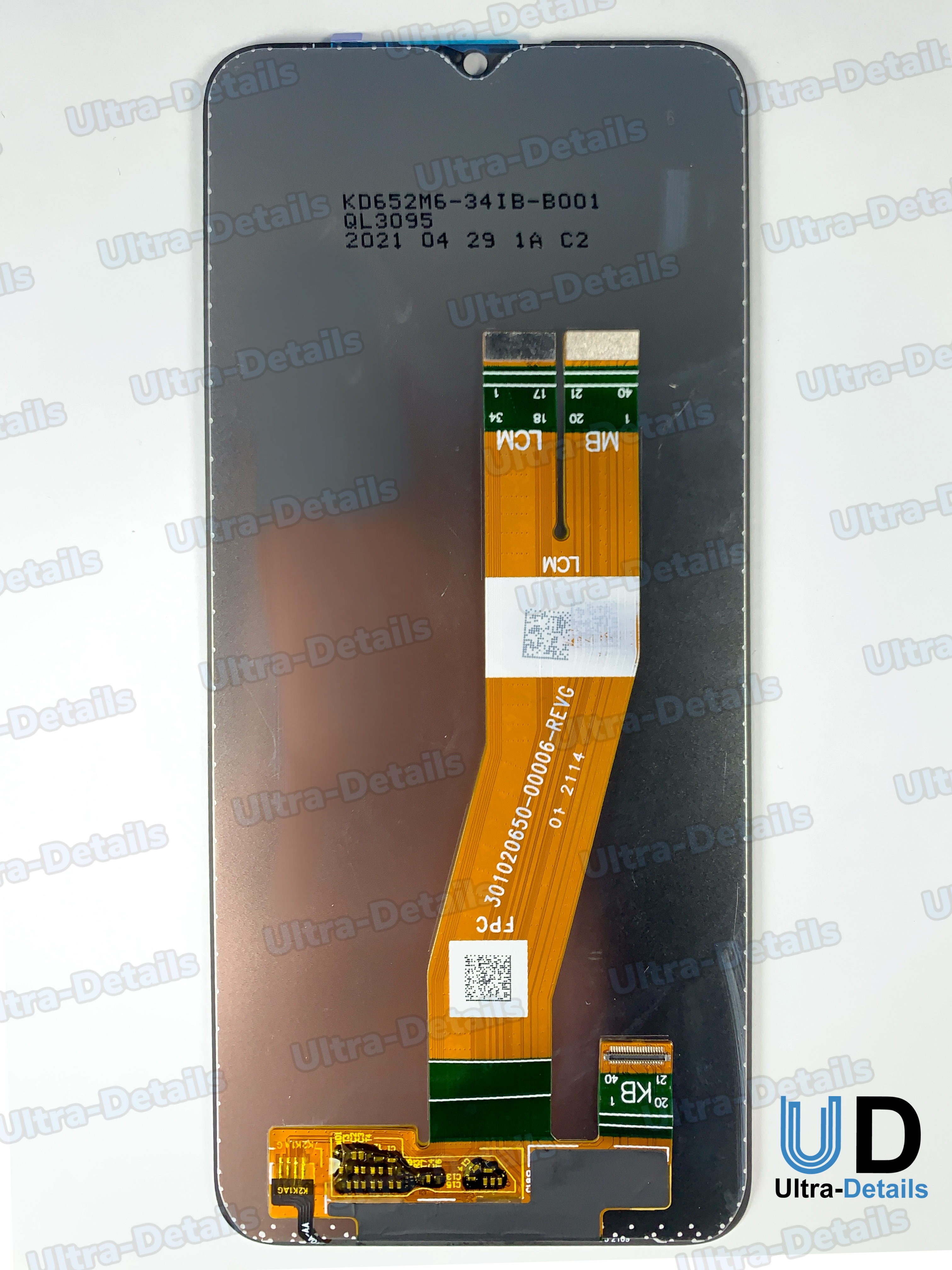 Дисплей для Samsung A025F (A02s) в сборе с тачскрином (черный) Оригинал