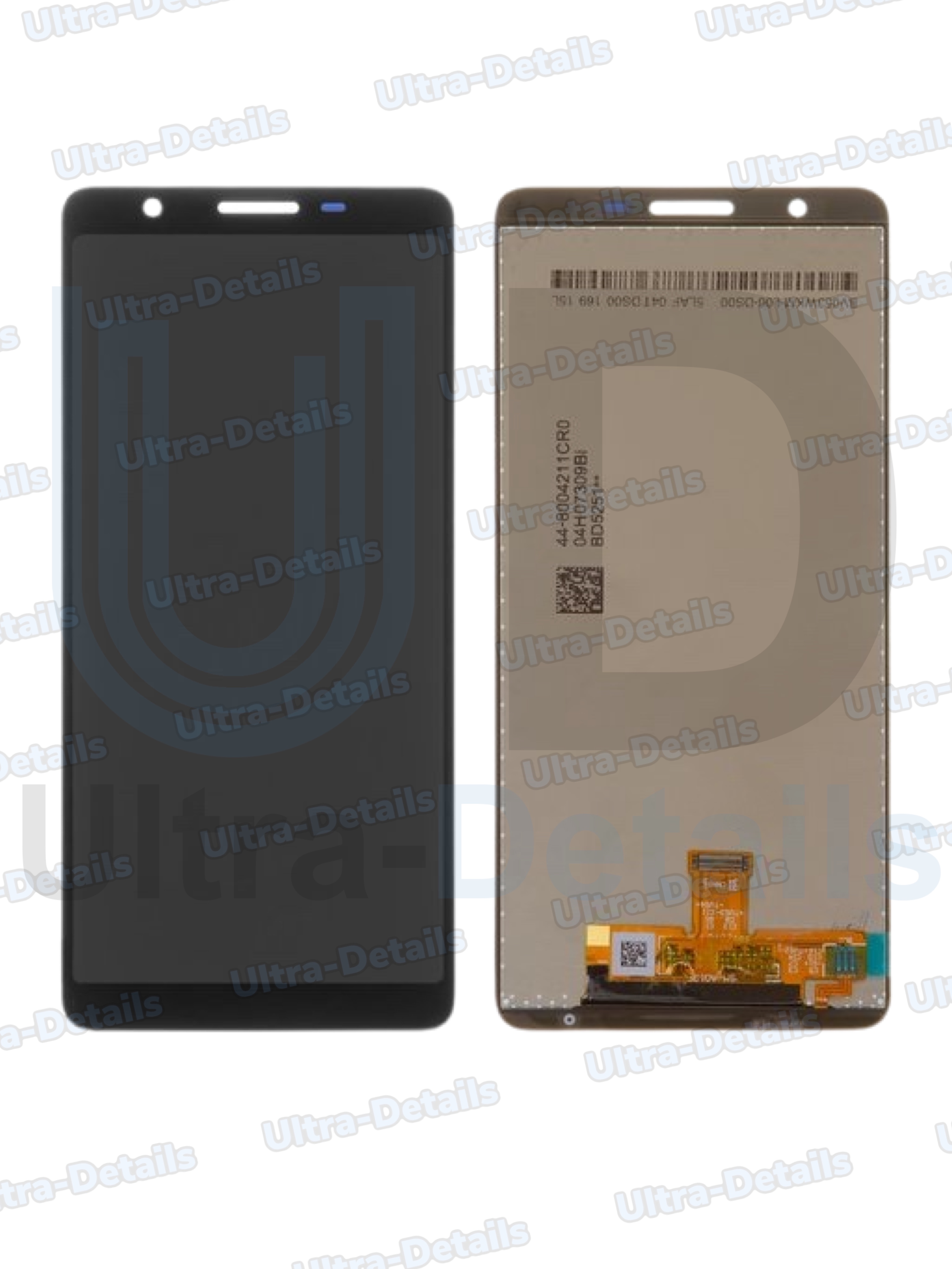Дисплей для Samsung A013 (A01 Core) в сборе с тачскрином (черный) Переклеенный Оригинал