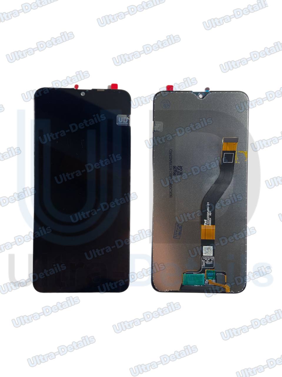 Дисплей для Samsung A107F Galaxy A10s в сборе с тачскрином черный Переклеенный Оригинал
