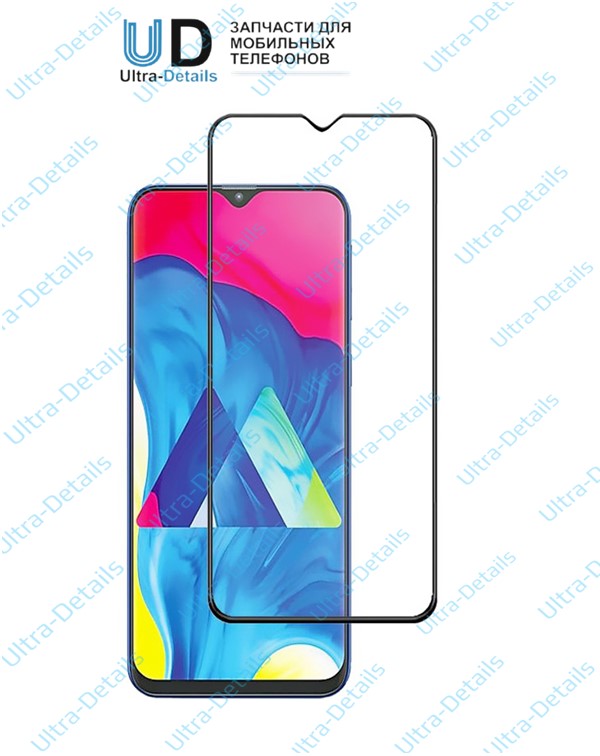 Защитное стекло 9D Samsung Galaxy M20 черный