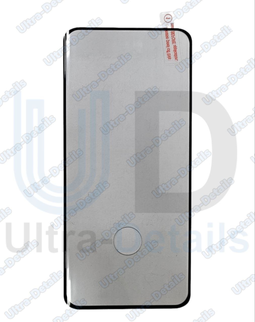 Защитное стекло Samsung G998 (S21 Ultra) (полное покрытие) черный