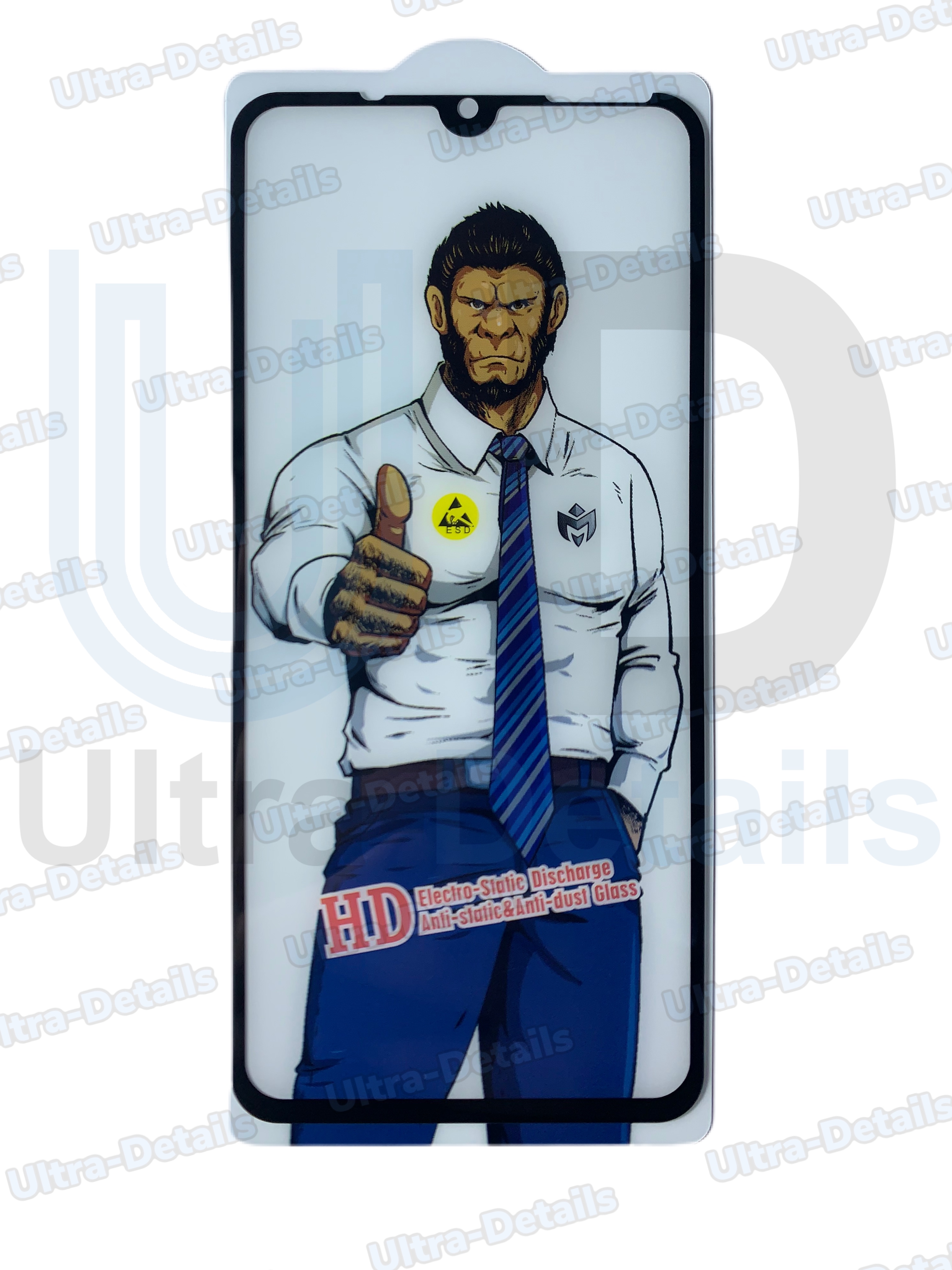 Защитное стекло (I2/W3) для Xiaomi MI 9/MI9 LITE/MI 9 PRO (полное покрытие) черное Антистатик