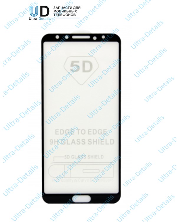 Защитное стекло 3D для Huawei Nova 2S Черное