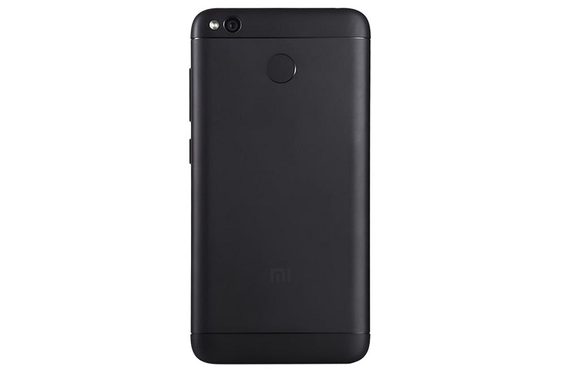 Задняя крышка Xiaomi Redmi 4X со стеклом камеры (черный)