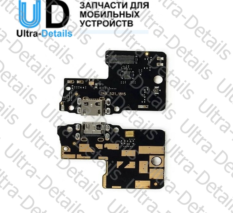 Шлейф Xiaomi Redmi S2  (M1803E6H) плата системный разъем/микрофон