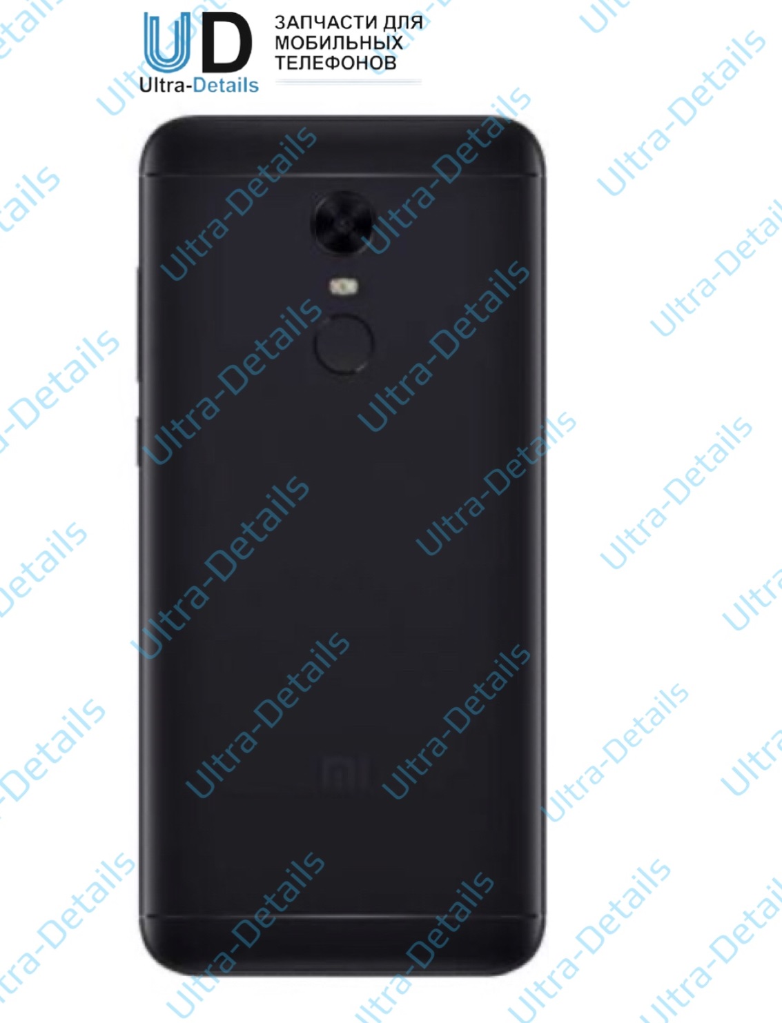 Задняя крышка Xiaomi Redmi 5 со стеклом камеры (черный)