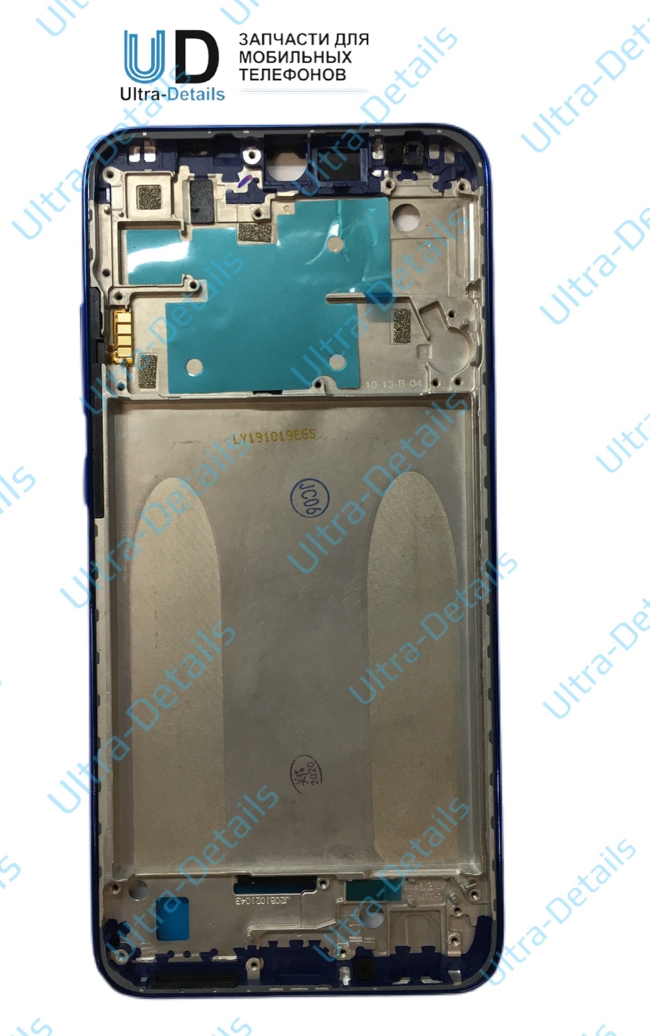 Рамка дисплея Xiaomi Redmi Note 8 (M1908C3JG) (синий)