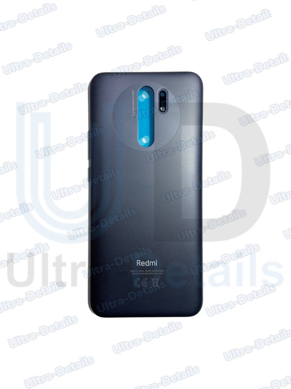 Задняя крышка для Xiaomi Redmi 9 серый (M2004J19G) Оригинал