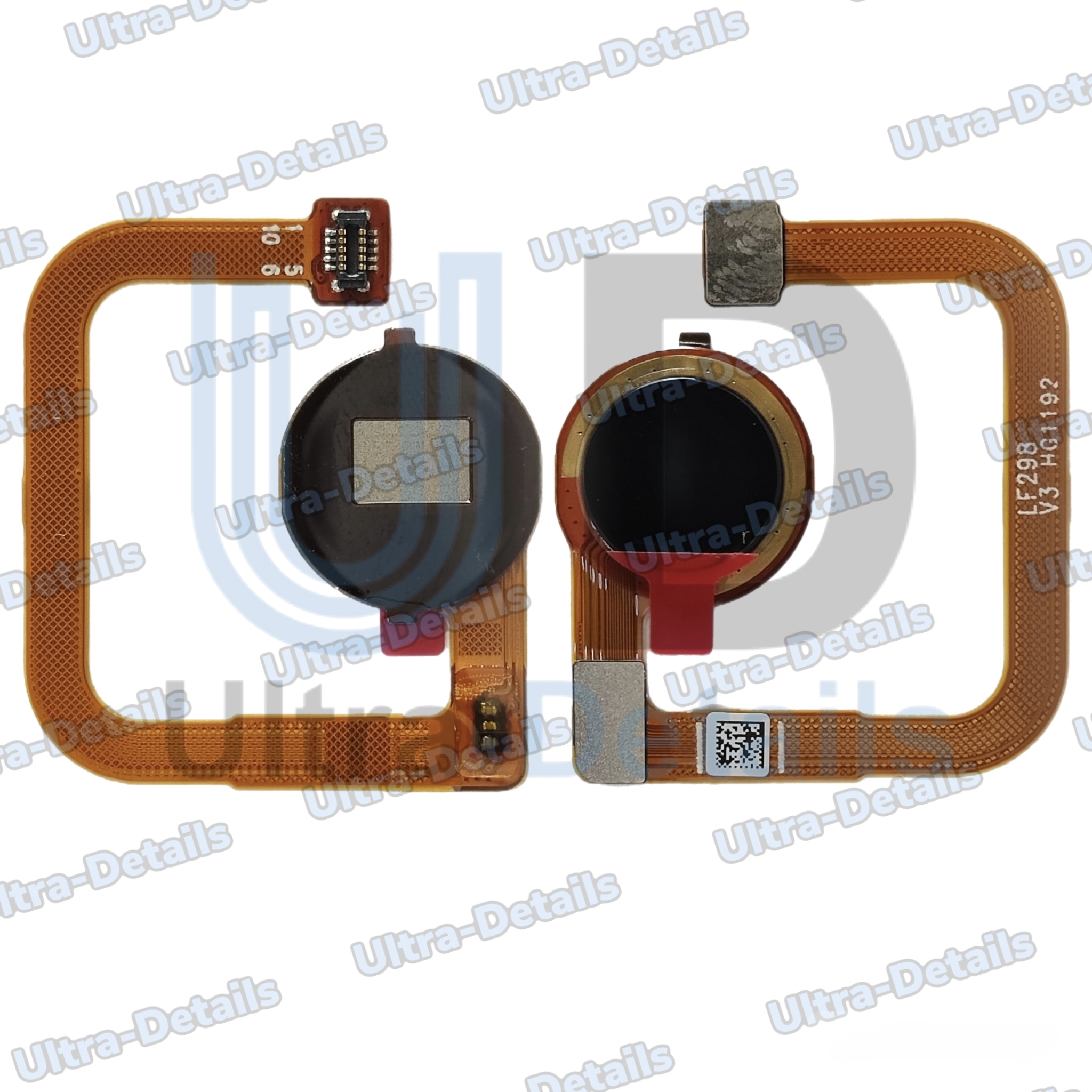 Шлейф отпечатка пальца для Xiaomi Redmi Note 9 (M2003J15SG) черный