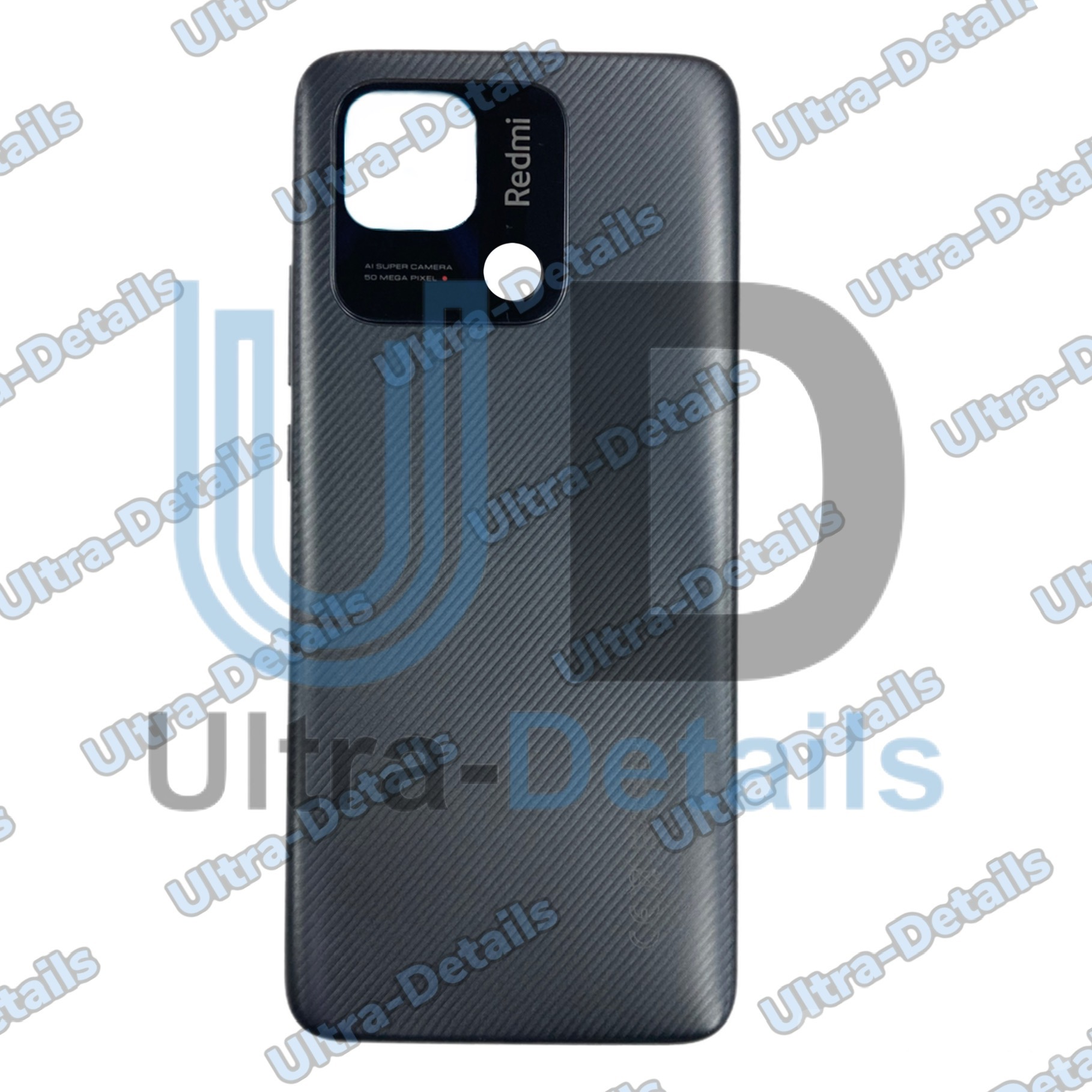 Задняя крышка для Xiaomi Redmi 10C  (220333QNY) серый