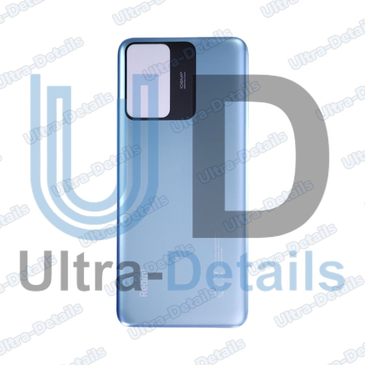 Задняя крышка для Xiaomi Redmi Note 12S  (23030RAC7Y) голубой