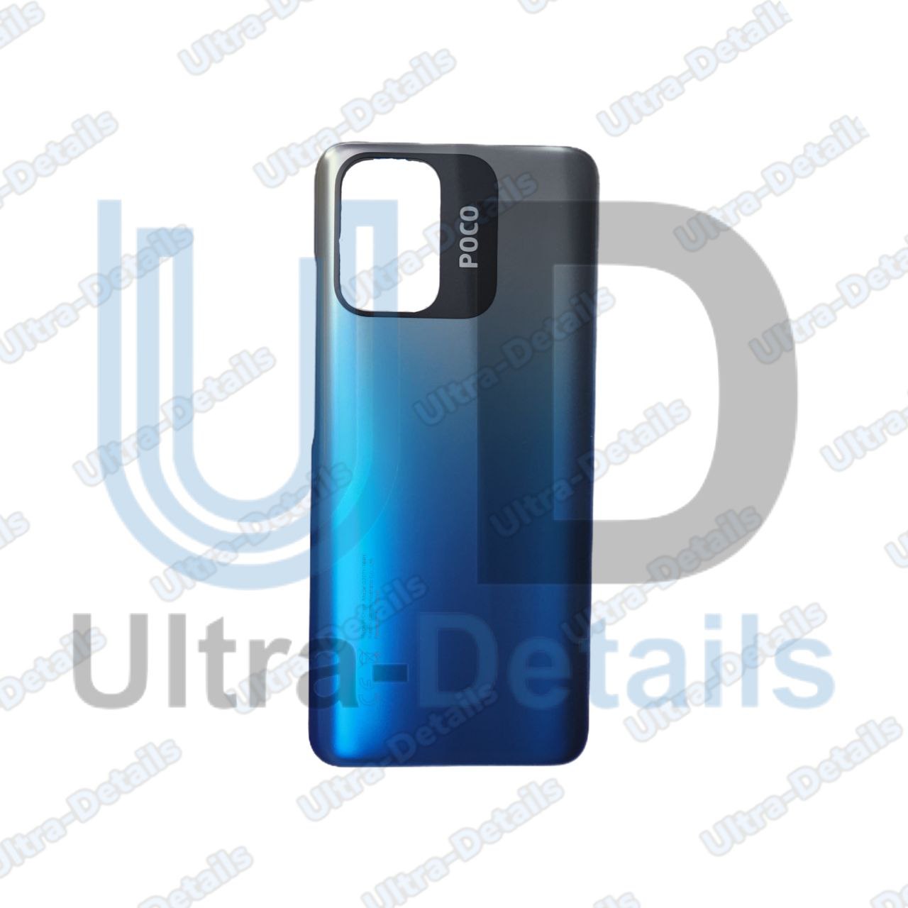 Задняя крышка для Xiaomi Poco M5S (2207117BPG) голубой