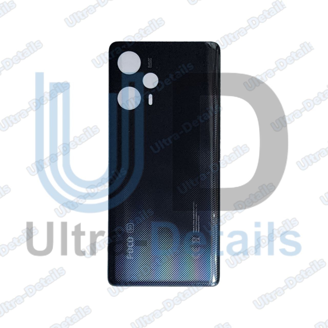 Задняя крышка для Xiaomi Poco F5 5G (23049PCD8G) черный