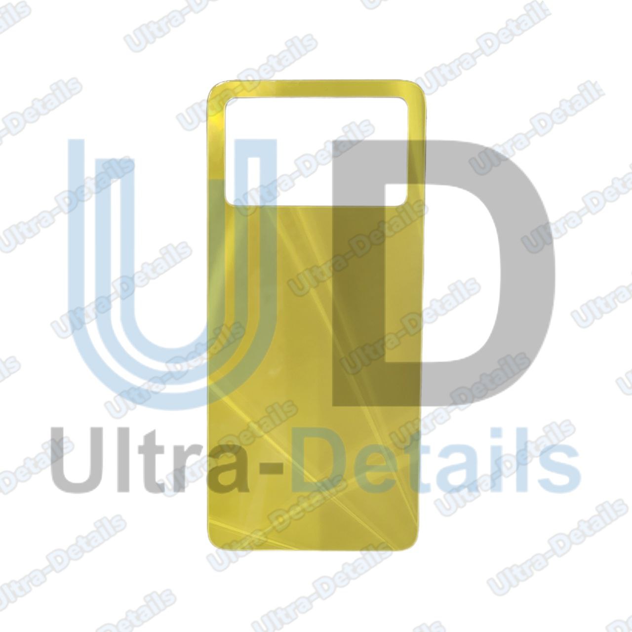 Задняя крышка для Xiaomi Poco X4 Pro 5G (21091116AG желтый