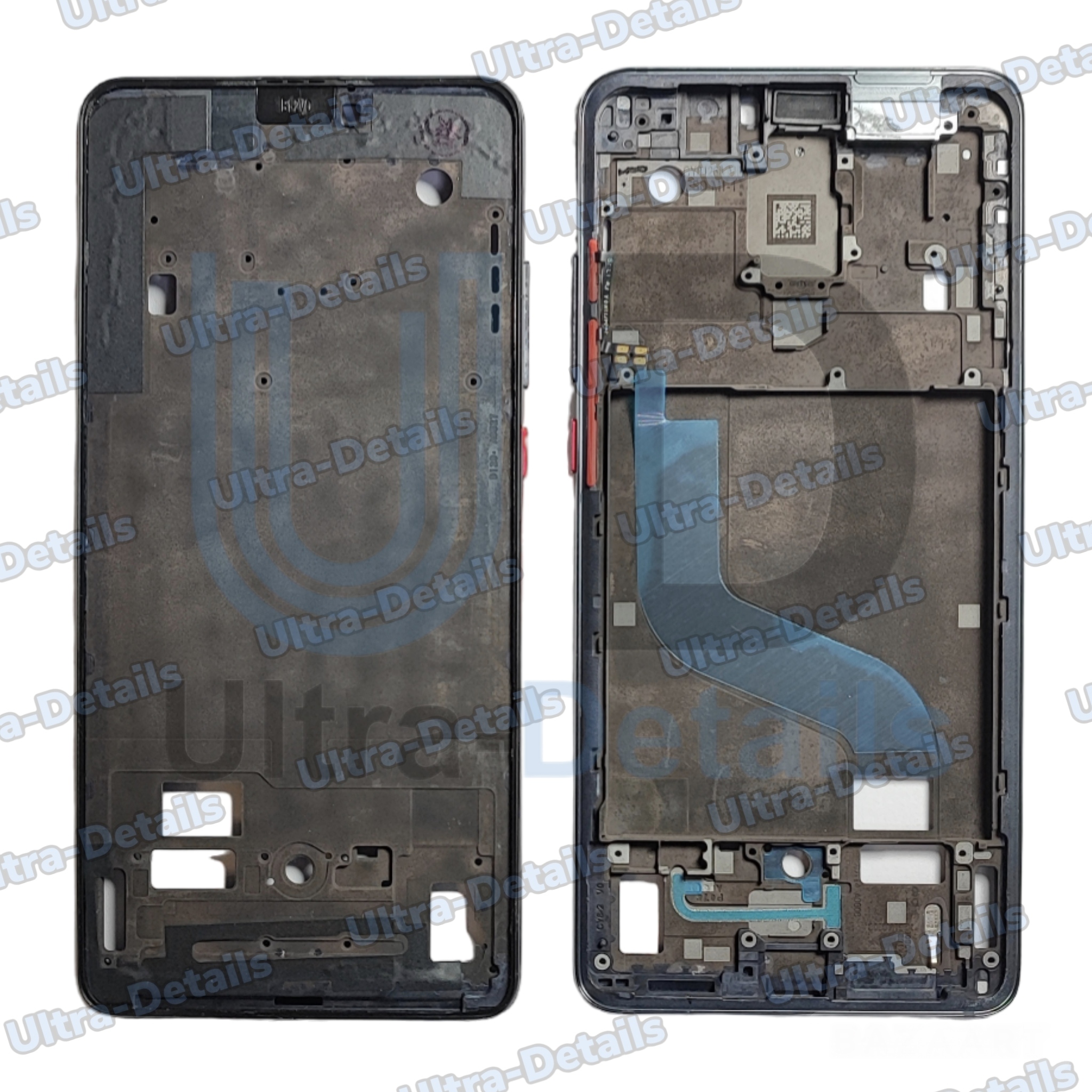 Рамка дисплея для Xiaomi Mi 9T черный Оригинал