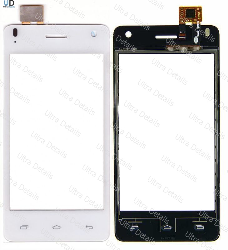 Тачскрин для Fly IQ4512 (Quad Evo Chic 4) (белый)