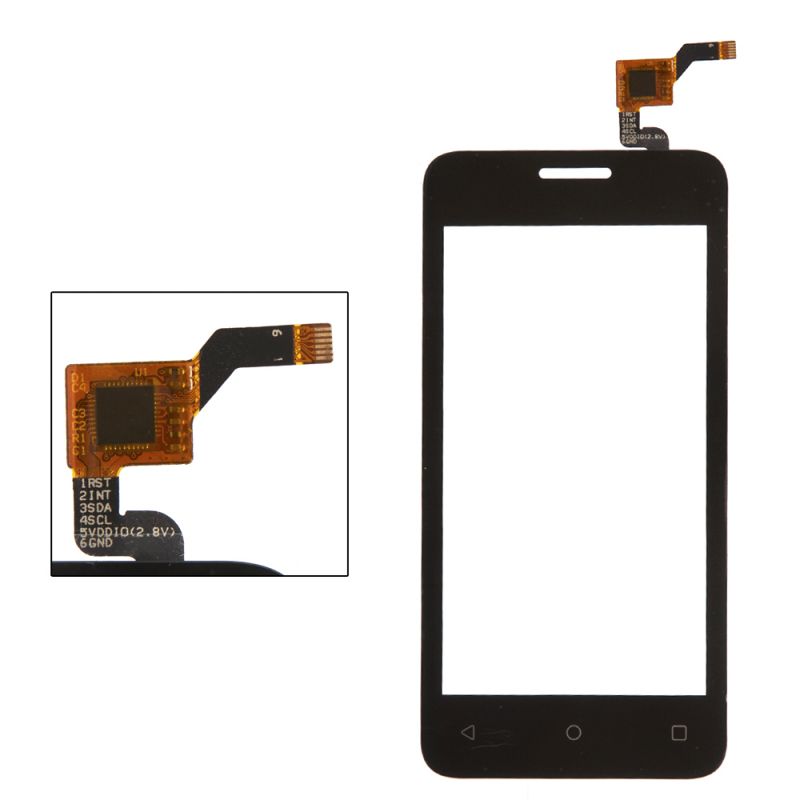 Тачскрин для Fly FS407 (Stratus 6) черный