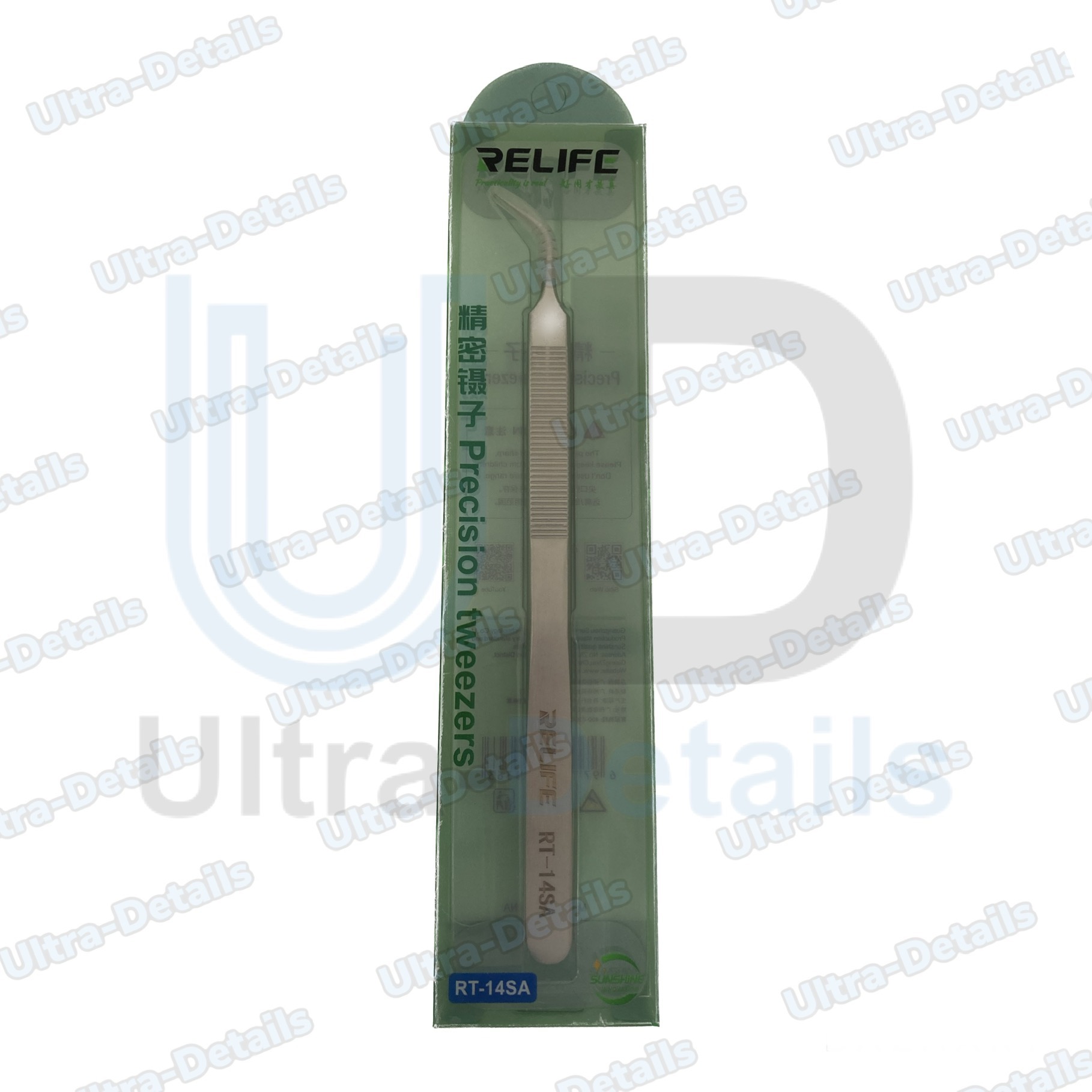 Пинцет Relife RT-14SA изогнутый