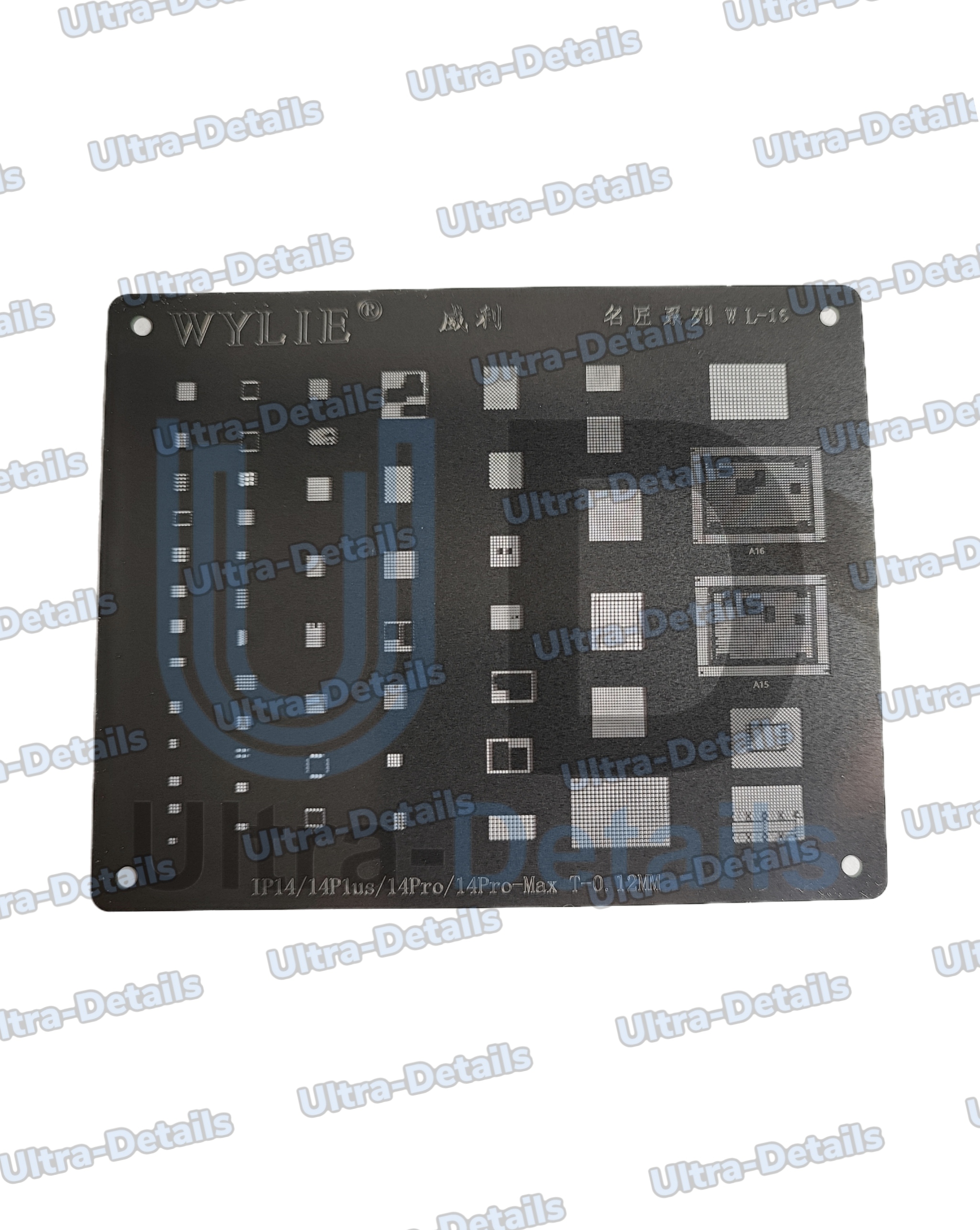 Трафарет WYLIE WL-16 BGA iPhone 14/14 PLus/14 Pro/14 Pro Max